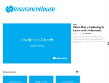 Tablet Screenshot of insurancehouse.tv