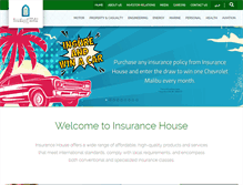 Tablet Screenshot of insurancehouse.ae